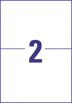 Avery Zweckform ELA026 A4 self-adhesive labels Photo 2