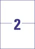 Avery Zweckform ELA026 A4 self-adhesive labels Photo 2