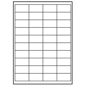Labels A4, matte white, 10 sheets — Logo (MPN 32205)