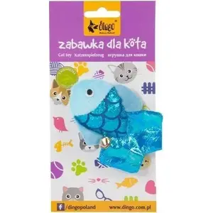 Игрушка для кошек «Рыбка» 8 см DINGO — Dingo Zabawka Kot Rybka 8cm