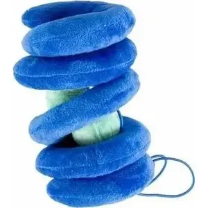 Plīša rotaļlieta kaķiem COOCKOO Twister zils 36 cm