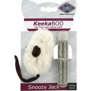 Kaķumētra sprejs D&D Snoozy Jack 25 ml — piemērots 8 cm rotaļlietām