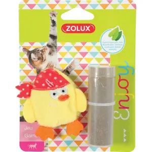 Игрушка для кошек ZOLUX PIRAT — жёлтая интерактивная игровая насадка
