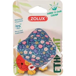 Игрушка для кошек ZOLUX ETHICAT пирамидка с цветочным принтом