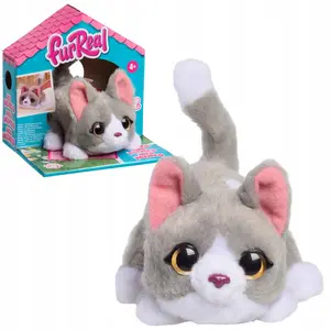 Интерактивная мягкая игрушка HASBRO FurReal My Minis 15 см - Чёрно‑белый кот (Tuxedo)
