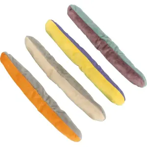Toy roll for cats Bituxx TX-45776 — fabric catnip toy, mixed colors, 26 x 4 cm