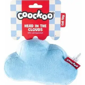 Игрушка-подушка для кошек с кошачьей мятой COOCKOO — плюшевая 'Chmurka'
