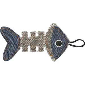 Landing net frame Barry King BK-16007, durable fabric, grey/navy, 14 x 7.5 cm