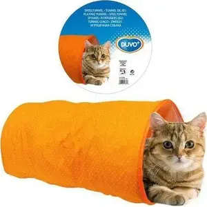 Тоннель для кошек Duvo+ 50×25×25 см нейлон — Duvo+ TUNEL DLA KOTA (модель VAT017171)