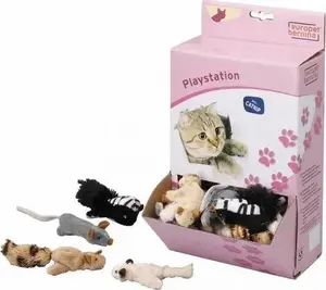 EBI игрушка для кошек с кошачьей мятой ZAB. KOT ZWIERZAKI Z KOCIMIĘTKĄ /100 402/408261