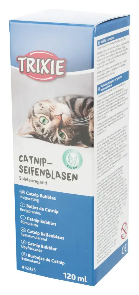 Trixie Catnip Bubbles — burbuļu rotaļlieta kaķiem Photo 3