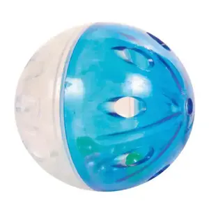 Мяч для кошек Trixie TRIXIE 4166, разноцветный, диаметр 4,5 см