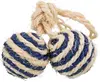 Kaķu bumbiņu rotaļlieta Trixie TRIXIE 2 Balls on a Rope Photo 3