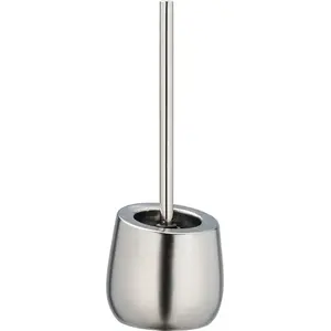 Toilet Brush with Stand Wenko twm_451034, silver, freestanding WC brush