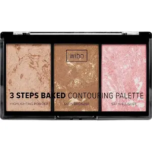 Палетка для контуринга Wibo 3 Steps Baked Contouring Palette 10 г от Wibo