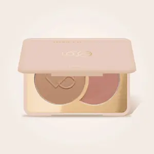 Pressed Bronzer and Blush Set No name LOVRO Bronze & Blush 5 g — face contouring powder duo