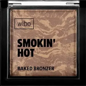 Pressed bronzer Wibo Smokin Hot Baked Bronzer 03 — 7.5 g, baked pressed powder for contouring