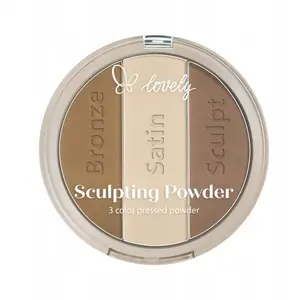Contour Powder Palette Lovely Sculpting Powder 4 shades, total 15 g – face contouring and highlighting