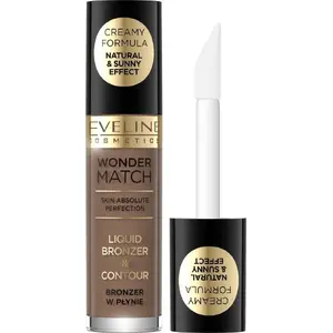Liquid bronzer Eveline Wonder Match 02 — Eveline Cosmetics, 4.5 ml