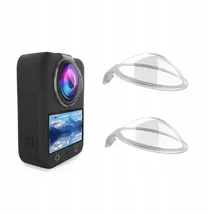 Protective Lens Cover Set Puluz for DJI Osmo 360 — 2x PC Lens Shields