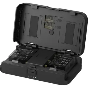 Camera battery charger Insta360 Portable Charging Case, black, 133×80×30 mm