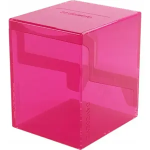 Deck box Gamegenic Bastion 100+ XL Pink — storage for 100+ cards, extra-large capacity