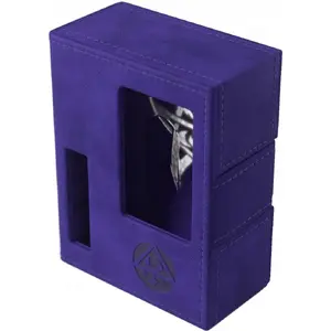 Deck Tome card storage box Ultra-Pro Mystic Purple — Gamegenic design