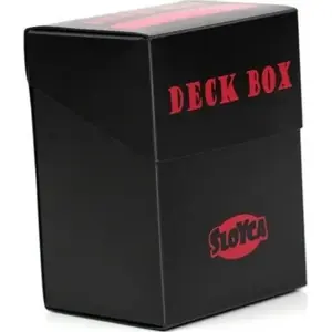 Deck Box Sloyca model 363009 — Black storage box for outdoor cushions and garden accessories