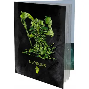 Card Folio Ultra‑Pro Necron Codex Aligned — Datasheet & Index Card Storage (model 2026373)