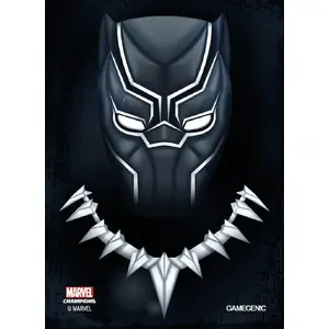 Sleeves Gamegenic MARVEL Art Sleeves 66×91 mm Black Panther 50+1 pcs