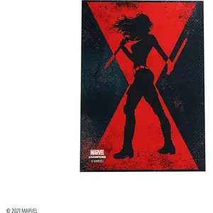 Card Sleeves Gamegenic Marvel Champions Art Sleeves 66×91 mm Black Widow 50+1 pack