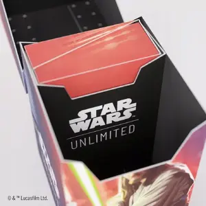 Card Game Accessory Gamegenic Soft Crate for Star Wars Unlimited — Qui-Gon Jinn design