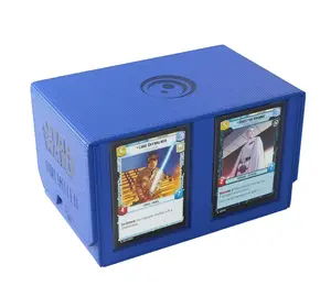 Коробка для колод Ultra‑Pro Asmodee Star Wars: Unlimited Double Deck Pod — синяя, для двух колод