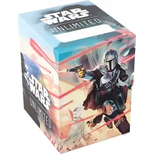 Deck box Gamegenic Star Wars Unlimited Soft Crate — Mandalorian / Moff Gideon design