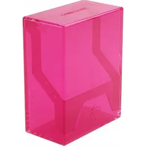 Deck box Gamegenic Bastion 50+ – Pink, protective storage for up to 50+ sleeved cards