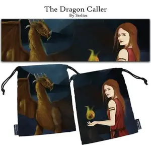 Drawlab Entertainment Sakiewka — The Dragon Caller lomu spēļu aksesuārs