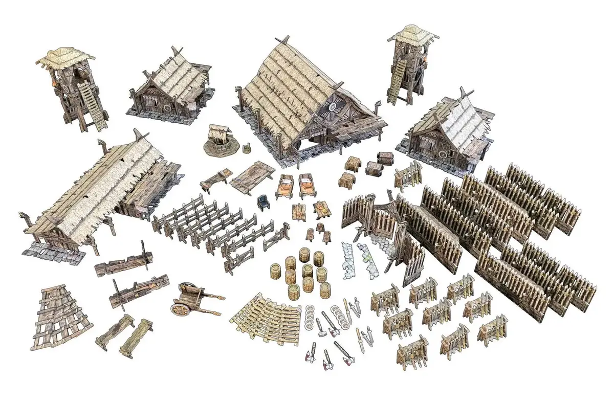 Board game Asmodee Northern Settlement — Battle Systems Ltd Photo 2