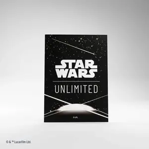 Card Sleeves Gamegenic Premium Art Sleeves for Star Wars Unlimited — White card back, standard size