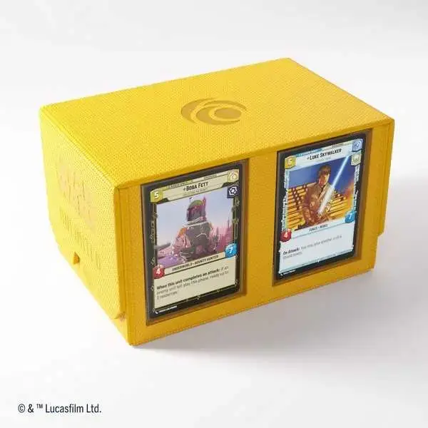 Ultra‑Pro Asmodee Star Wars Double Deck Pod Yellow Photo 3