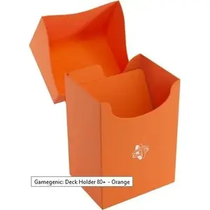 Card Sleeves/Deck Holder Rebel Gamegenic Dack Holder 80+ Orange – capacity 80+ cards, orange