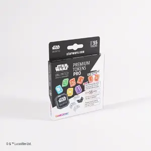 Žetonu komplekts Gamegenic Premium Tokens Pro priekš Star Wars Unlimited kāršu spēles
