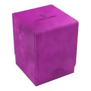 Sleeve Box Gamegenic Squire 100+ XL Convertible — purple, storage and deck protection for 100+ cards