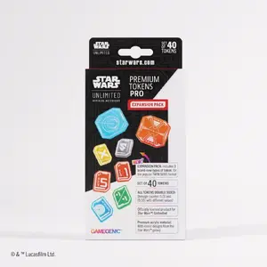Ultra‑Pro Premium Tokens Pro Expansion for Gamegenic Star Wars Unlimited card game
