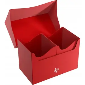 Deck holder Gamegenic Double Deck Holder 200+ XL — Red, capacity for 200+ cards per compartment