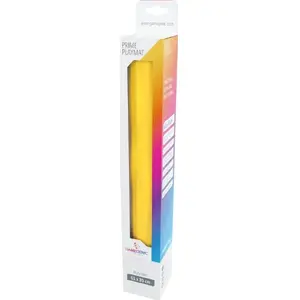Playmat Prime 2mm - Gamegenic (Yellow) gaming playmat, 2 mm thickness
