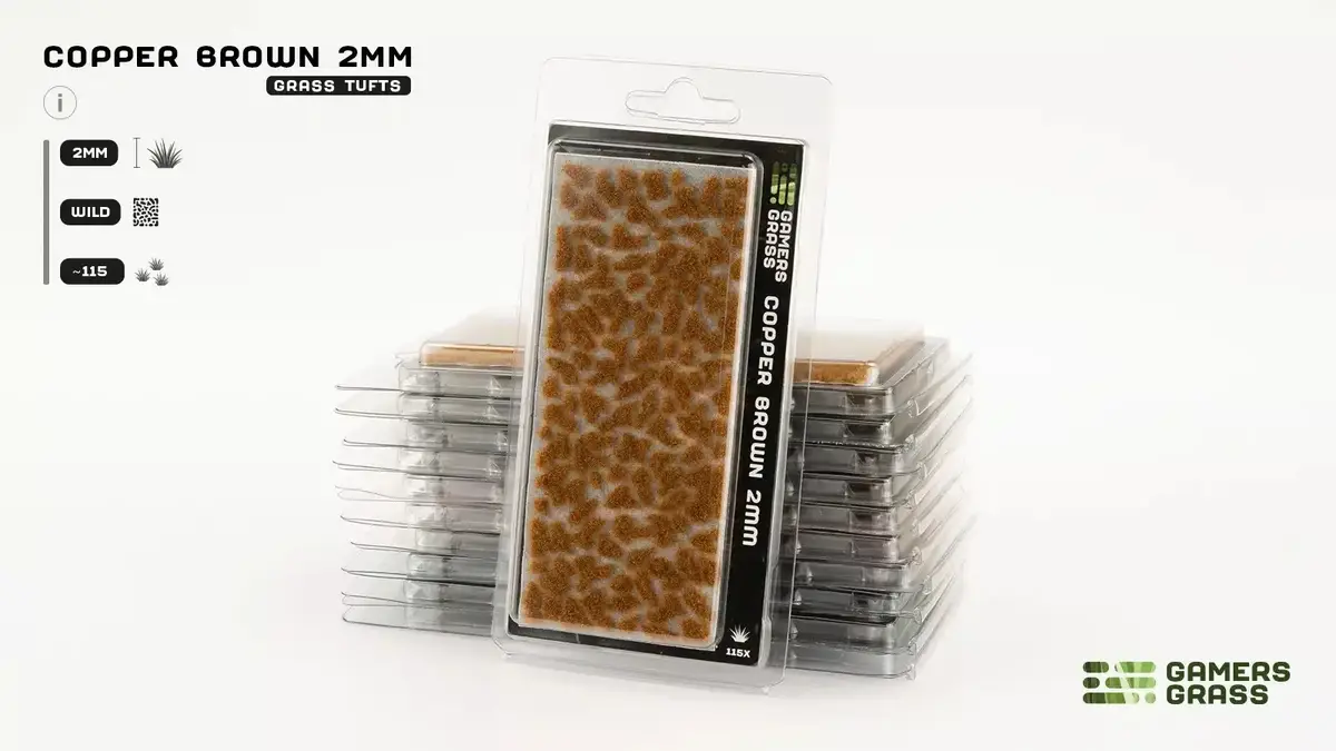 Gamers Grass GG2-CB scale model plants, 115 pcs Photo 2