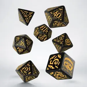 Dice set Q-Workshop SHAP4F — plastic gaming dice for adults and children
