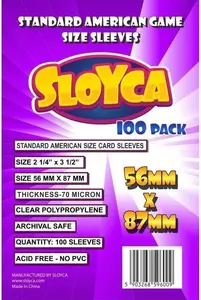 Sleeve bags Baldar Koszulki Standard American 56x87 mm (100 pcs) SLOYCA