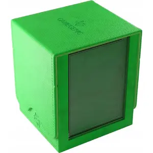 Storage box Gamegenic Squire PLUS 100+ XL Green — deck box and accessory organizer