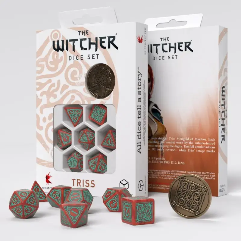 Q-Workshop The Witcher — набор кубиков Triss Merigold Photo 2